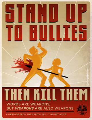Illustration for article titled Hunger Games PSA posters remind you to spay and neuter your muttations